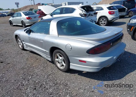 2000 Pontiac Firebird из США, поврежденный, VIN 2G2FS22K7Y2127261